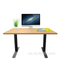 Table ajustable de altura de escritorio de pie de pie